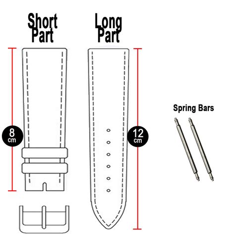 replacement panerai watch strap|Panerai watch strap size chart.